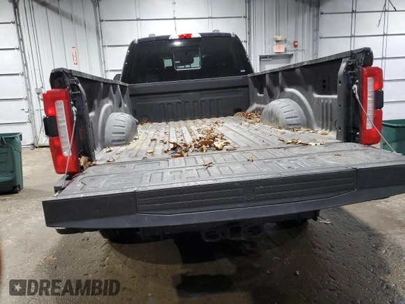 2024 Ford F-350 XL with VIN 1FT8W3BM4RED63470, listed as a Copart auction lot 44935085 with 12,801 mi miles and Salvage Title. Bid and sale history available at DreamBid. Image 6.