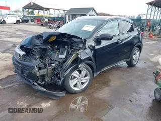2019 Honda HR-V EX-L with VIN 3CZRU6H71KM720174, listed as a IAAI auction lot 40894945 with 55,483 mi miles. Bid and sale history available at carsss.com. Image 19.