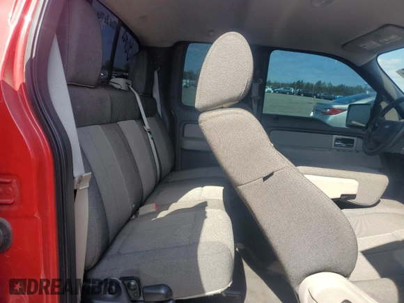 2010 Ford F-150 XL with VIN 1FTEX1EW2AFD63077, listed as a Copart auction lot 52281895 with 160,087 mi miles and Salvage Title. Bid and sale history available at carsss.com. Image 10.