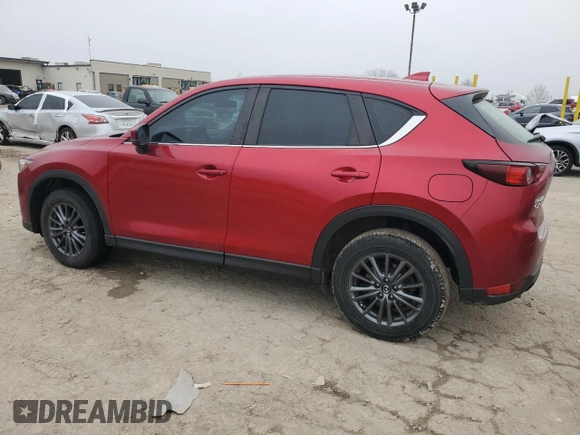 2020 Mazda CX-5 Sport with VIN JM3KFABM4L0735007, listed as a Copart auction lot 45276975 with 54,720 mi miles and Salvage Title. Bid and sale history available at carsss.com. Image 2.