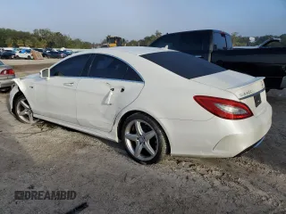 2016 Mercedes-Benz CLS with VIN WDDLJ6HB9GA186621, listed as a Copart auction lot 85195524 with 152,410 mi miles and Salvage Title. Bid and sale history available at carsss.com. Image 2.