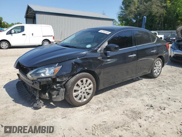 2019 Nissan Sentra SV with VIN 3N1AB7AP8KY349292, listed as a Copart auction lot 52185185 with 103,234 mi miles and Non Repairable. Bid and sale history available at DreamBid. Image 1.
