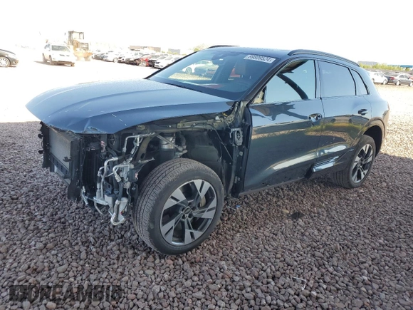 2023 Audi e-tron Premium with VIN WA1AAAGE3PB023323, listed as a Copart auction lot 69809524 with 31,564 mi miles and Salvage Title. Bid and sale history available at DreamBid. Image 1.