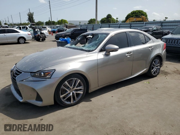 2020 Lexus IS 300 z VIN JTHAA1D23L5106435, wystawiony jako Copart lot #59883055 z przebiegiem 50 358 mil mil oraz Szkoda całkowita • Salvage title. Historia ofert i sprzedaży dostępna na DreamBid. Obrazek 1.