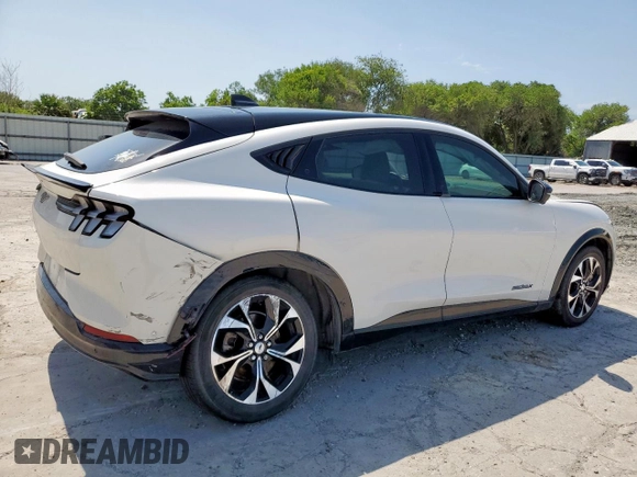 2021 Ford Mustang Mach-E Premium with VIN 3FMTK3SU0MMA55958, listed as a Copart auction lot 58714065 with 30,634 mi miles and Salvage title. Bid and sale history available at DreamBid. Image 3.