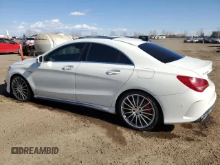 2015 Mercedes-Benz CLA 45 AMG with VIN WDDSJ5CB7FN195208, listed as a Copart auction lot 53161445 with 160,576 mi miles and Clean Title. Bid and sale history available at DreamBid. Image 2.