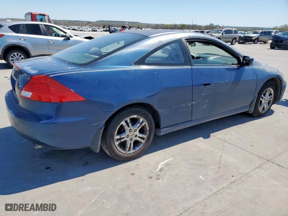 2007 Honda Accord Cpe LX with VIN 1HGCM72397A008833, listed as a Copart auction lot 50044975 with 178,688 mi miles and Salvage Title. Bid and sale history available at carsss.com. Image 3.