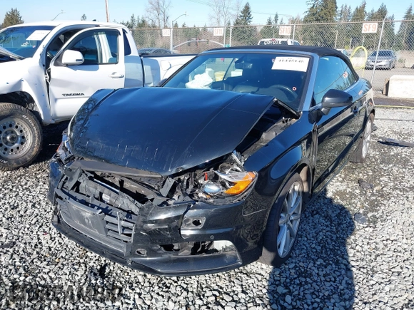 2016 Audi A3 2.0T Premium Plus with VIN WAU38LFF1G1100368, listed as a IAAI auction lot 41445148 with 102,793 mi miles. Bid and sale history available at carsss.com. Image 18.