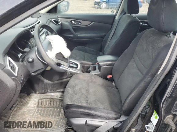 2015 Nissan Rogue S with VIN 5N1AT2MT6FC876568, listed as a Copart auction lot 50092175 with 182,218 mi miles and Salvage Title. Bid and sale history available at carsss.com. Image 7.