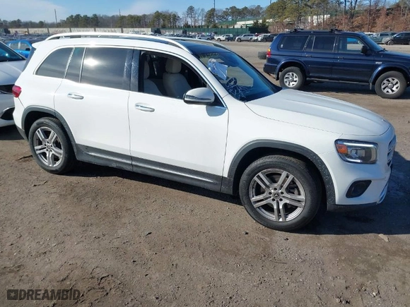2022 Mercedes-Benz GLB with VIN W1N4M4HBXNW171550, listed as a IAAI auction lot 41663929 with 14,566 mi miles. Bid and sale history available at carsss.com. Image 1.