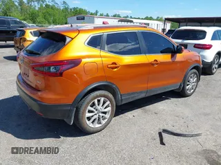 2020 Nissan Rogue Sport SV with VIN JN1BJ1CV2LW277014, listed as a IAAI auction lot 41974067 with 122,942 mi miles. Bid and sale history available at carsss.com. Image 4.