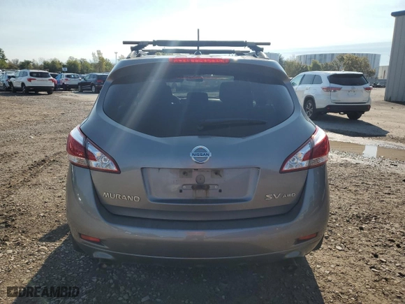 2012 Nissan Murano SV with VIN JN8AZ1MW9CW235369, listed as a Copart auction lot 73927084 with 145,833 mi miles and Salvage Title. Bid and sale history available at carsss.com. Image 6.