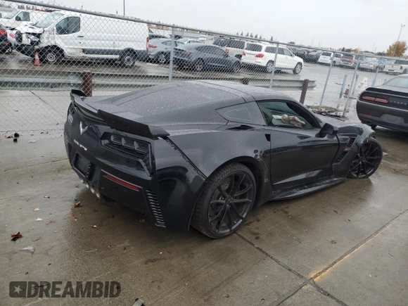 2019 Chevrolet Corvette Grand Sport 1LT z VIN 1G1YW2D78K5119210, wystawiony jako Copart lot #81775314 z przebiegiem Nie podano mil oraz Szkoda całkowita • Salvage title. Historia ofert i sprzedaży dostępna na DreamBid. Obrazek 4.