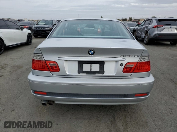 2004 BMW 3 Series 325Ci z VIN WBABV13464JT20306, wystawiony jako Copart lot #79037574 z przebiegiem 136 852 mil mil oraz Czysty tytuł • Clean title. Historia ofert i sprzedaży dostępna na DreamBid. Obrazek 6.