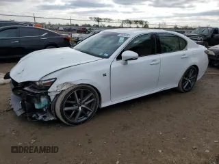2018 Lexus GS with VIN JTHBZ1BL7JA015309, listed as a Copart auction lot 84082574 with 49,366 mi miles and Salvage Title. Bid and sale history available at carsss.com. Image 1.