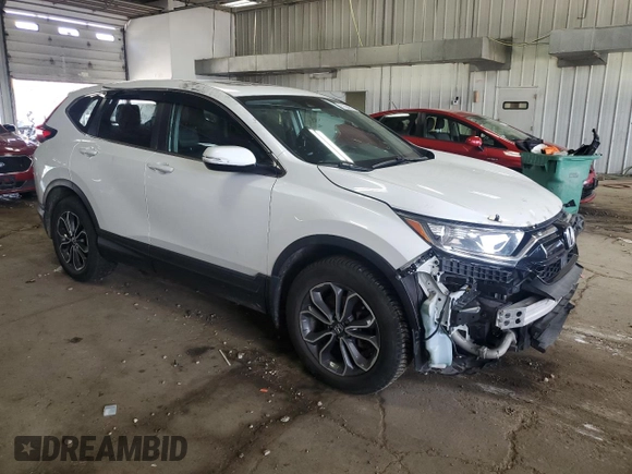 2020 Honda CR-V EX-L with VIN 5J6RW2H83LL003841, listed as a Copart auction lot 61694995 with Not provided miles and Salvage title. Bid and sale history available at DreamBid. Image 4.