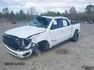 2022 Ram 1500 Big Horn with VIN 1C6SRFFT9NN222928, listed as a IAAI auction lot 41802827 with 50,722 mi miles. Bid and sale history available at carsss.com. Image 6.
