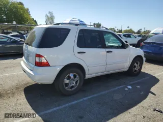 2002 Mercedes-Benz M-Class with VIN 4JGAB54E12A318056, listed as a Copart auction lot 47465095 with 176,355 mi miles and Salvage Title. Bid and sale history available at carsss.com. Image 3.