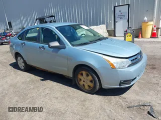 2008 Ford Focus S with VIN 1FAHP34N48W255674, listed as a IAAI auction lot 42137253 with 86,489 mi miles. Bid and sale history available at carsss.com. Image 1.