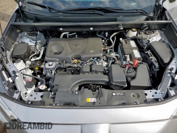 2025 Toyota RAV4 XLE Premium with VIN 2T3A1RFV6SC501208, listed as a Copart auction lot 58130915 with 5,196 mi miles and Salvage title. Bid and sale history available at DreamBid. Image 11.