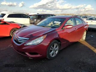 2011 Hyundai Sonata Limited with VIN 5NPEC4AC7BH125032, listed as a Copart auction lot 47352225 with 99,502 mi miles and Salvage Title. Bid and sale history available at carsss.com. Image 1.