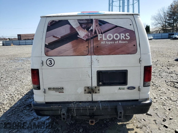 2011 Ford Econoline Cargo Commercial with VIN 1FTNE2EW2BDA57568, listed as a Copart auction lot 51213515 with 351,242 mi miles and Salvage Title. Bid and sale history available at carsss.com. Image 6.
