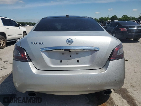 2012 Nissan Maxima SV with VIN 1N4AA5AP4CC856534, listed as a Copart auction lot 55179015 with 168,982 mi miles and Salvage title. Bid and sale history available at DreamBid. Image 6.