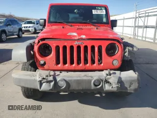 2015 Jeep Wrangler Unlimited Willys Wheeler with VIN 1C4BJWDG8FL574014, listed as a Copart auction lot 51921255 with 54,134 mi miles and Salvage Title. Bid and sale history available at DreamBid. Image 5.