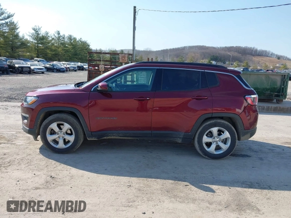2020 Jeep Compass Latitude with VIN 3C4NJCBB1LT169941, listed as a IAAI auction lot 41785618 with 200,963 mi miles and . Bid and sale history available at DreamBid. Image 14.