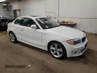 2013 BMW 1 Series 128i with VIN WBAUP7C55DVP24897, listed as a Copart auction lot 85281374 with 151,286 mi miles and Salvage Title. Bid and sale history available at carsss.com. Image 4.