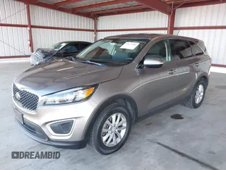 2018 Kia Sorento LX with VIN 5XYPG4A39JG417378, listed as a IAAI auction lot 41671284 with 216,876 mi miles. Bid and sale history available at carsss.com. Image 17.