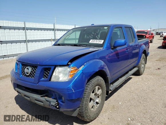 2012 Nissan Frontier Pro-4X z VIN 1N6AD0EV4CC436556, wystawiony jako Copart lot #83876764 z przebiegiem 111 224 mil mil oraz Szkoda całkowita • Salvage title. Historia ofert i sprzedaży dostępna na DreamBid. Obrazek 1.