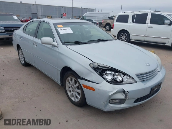 2004 Lexus ES 350 с VIN JTHBA30G845010366, выставлен на аукционе IAAI как лот 41569444 с пробегом 144 879 миль миль и . История ставок и продаж доступна на DreamBid. Изображение 1.