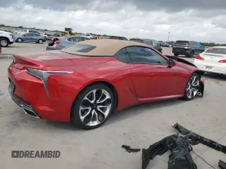 2021 Lexus LC 500h с VIN JTHKPAAY6MA101556, выставлен на аукционе Copart как лот 78152524 с пробегом 12 988 миль миль и Списание • Salvage title. История ставок и продаж доступна на DreamBid. Изображение 3.