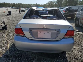 2005 Mitsubishi Lancer ES with VIN JA3AJ26E85U051230, listed as a Copart auction lot 75850604 with 152,743 mi miles and Salvage Title. Bid and sale history available at carsss.com. Image 6.