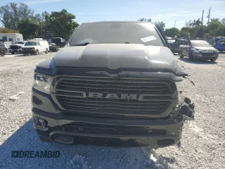 2021 Ram 1500 Lone Star with VIN 1C6RREFT2MN660620, listed as a Copart auction lot 49831035 with 49,276 mi miles and Salvage title. Bid and sale history available at DreamBid. Image 5.