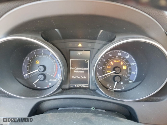 2018 Toyota Corolla iM with VIN JTNKARJE3JJ558579, listed as a Copart auction lot 74321954 with 182,506 mi miles and Salvage Title. Bid and sale history available at carsss.com. Image 9.