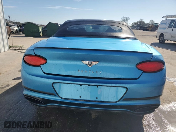 2023 Bentley Continental GT with VIN SCBDT4ZG2PC007396, listed as a Copart auction lot 73963464 with Not Provided miles and Non Repairable. Bid and sale history available at DreamBid. Image 6.