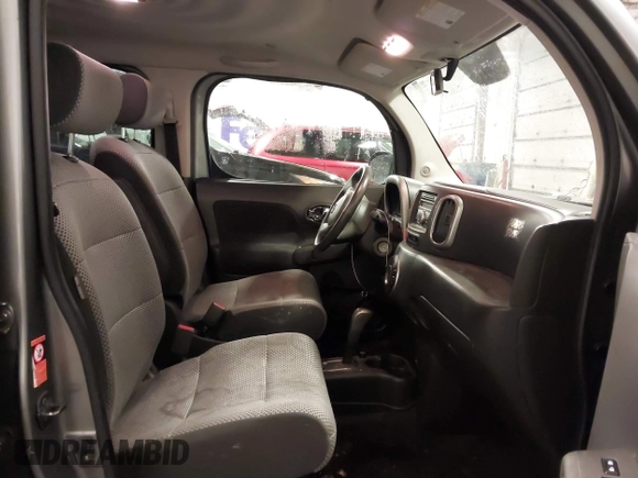 2009 Nissan Cube 1.8 SL with VIN JN8AZ28RX9T104164, listed as a IAAI auction lot 41722909 with 186,806 mi miles. Bid and sale history available at carsss.com. Image 5.