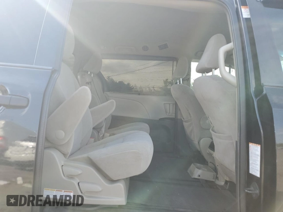 2015 Toyota Sienna LE AAS with VIN 5TDKK3DC2FS563114, listed as a Copart auction lot 55444975 with 100,731 mi miles and Salvage Title. Bid and sale history available at DreamBid. Image 11.