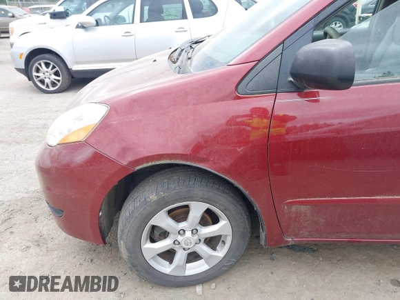 2006 Toyota Sienna LE with VIN 5TDBA23C16S059829, listed as a IAAI auction lot 42262500 with 250,765 mi miles and . Bid and sale history available at DreamBid. Image 6.