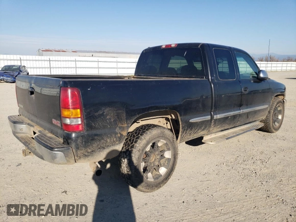 2001 GMC Sierra 1500 SLE z VIN 2GTEC19T811149861, wystawiony jako Copart lot #89205095 z przebiegiem 289 190 mil mil oraz Czysty tytuł • Clean title. Historia ofert i sprzedaży dostępna na DreamBid. Obrazek 3.