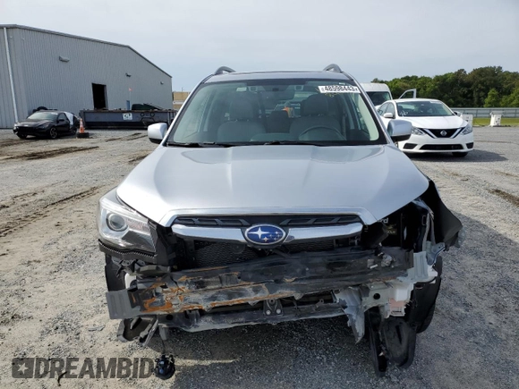 2017 Subaru Forester Limited with VIN JF2SJARC4HH436907, listed as a Copart auction lot 48598443 with 81,777 mi miles. Bid and sale history available at carsss.com. Image 5.