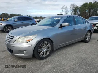 2009 Hyundai Genesis with VIN KMHGC46F39U062339, listed as a Copart auction lot 85749034 with 219,687 mi miles and Salvage Title. Bid and sale history available at carsss.com. Image 1.