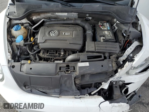 2015 Volkswagen Beetle 1.8T with VIN 3VW517AT6FM802771, listed as a Copart auction lot 72225834 with 128,946 mi miles and Salvage title. Bid and sale history available at DreamBid. Image 12.