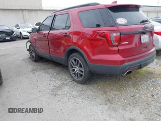 2017 Ford Explorer Sport with VIN 1FM5K8GT3HGB06956, listed as a IAAI auction lot 41787500 with Not Provided miles and . Bid and sale history available at carsss.com. Image 3.