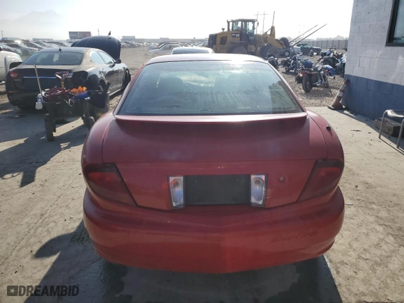 2004 Pontiac Sunfire with VIN 1G2JB12F847250044, listed as a Copart auction lot 83433334 with 0 mi miles and Salvage Title. Bid and sale history available at carsss.com. Image 6.