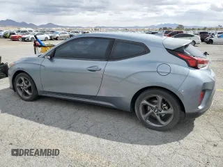 2019 Hyundai Veloster 2.0 with VIN KMHTG6AF7KU019781, listed as a Copart auction lot 51629135 with 70,072 mi miles and Salvage Title. Bid and sale history available at carsss.com. Image 2.