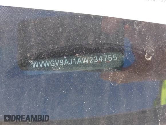2010 Volkswagen GTI с VIN WVWGV9AJ1AW234755, выставлен на аукционе IAAI как лот 42002774 с пробегом Не указан миль и . История ставок и продаж доступна на DreamBid. Изображение 11.