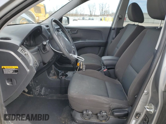 2010 Kia Sportage LX with VIN KNDKG3A45A7706946, listed as a Copart auction lot 50245845 with 111,884 mi miles and Salvage Title. Bid and sale history available at carsss.com. Image 7.